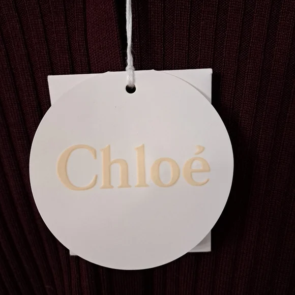 Chloé Cropped Knit Cardigan Size S